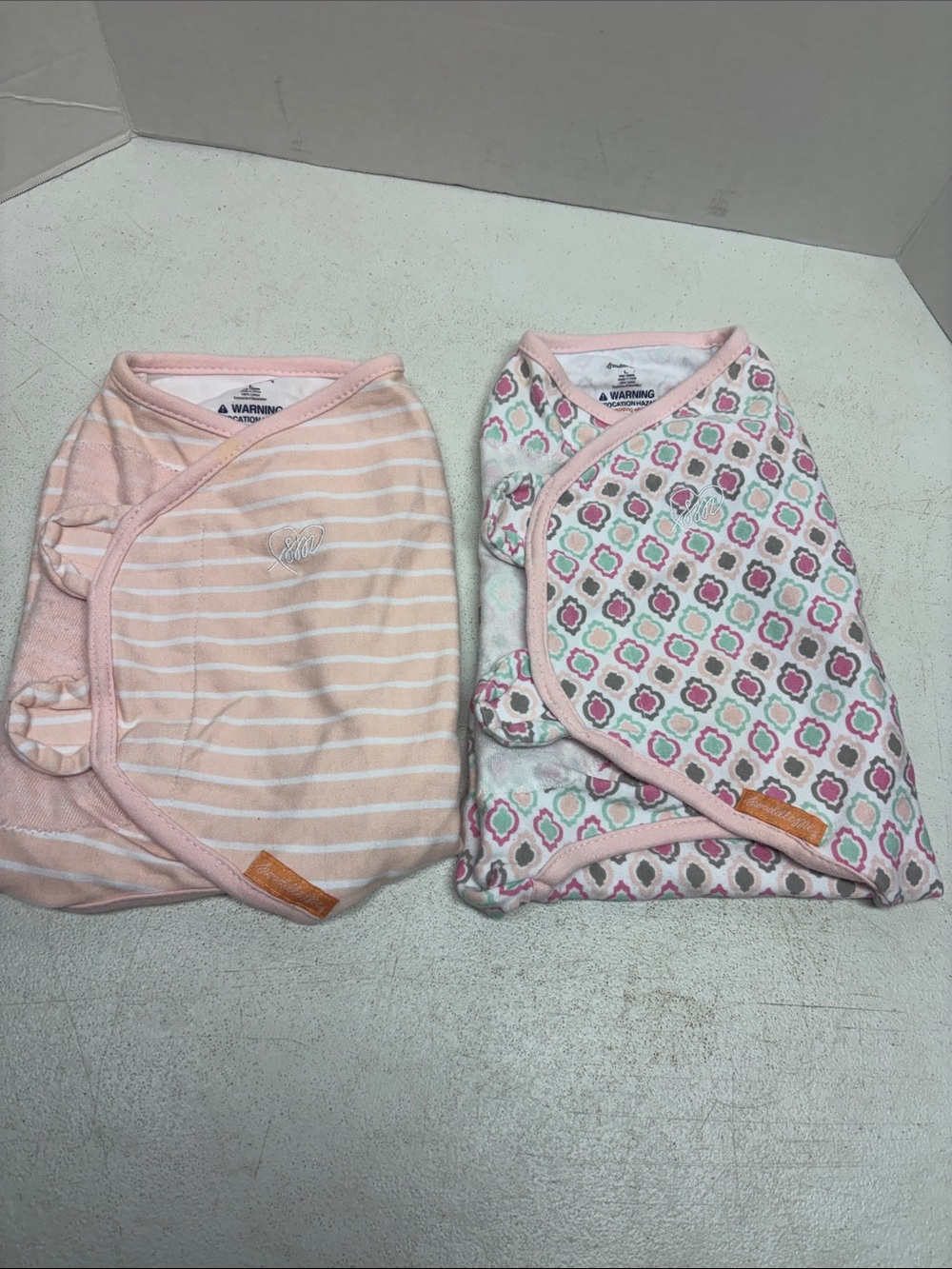 SwaddleMe Pink Striped and Patterned Sleep Sacks